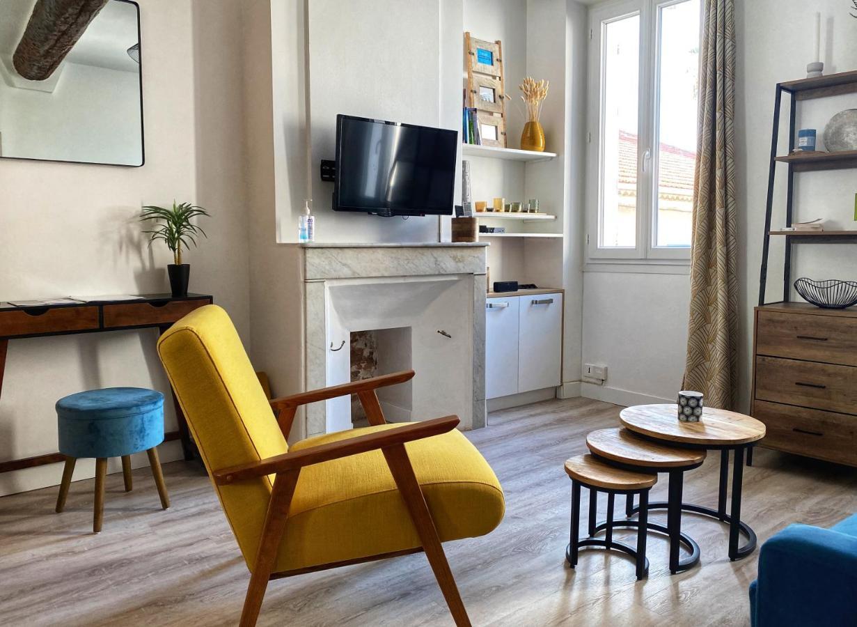 Escapade A Sanary, Au Coeur Du Village, 200M Du Port,Clim,Wifi,Parking المظهر الخارجي الصورة