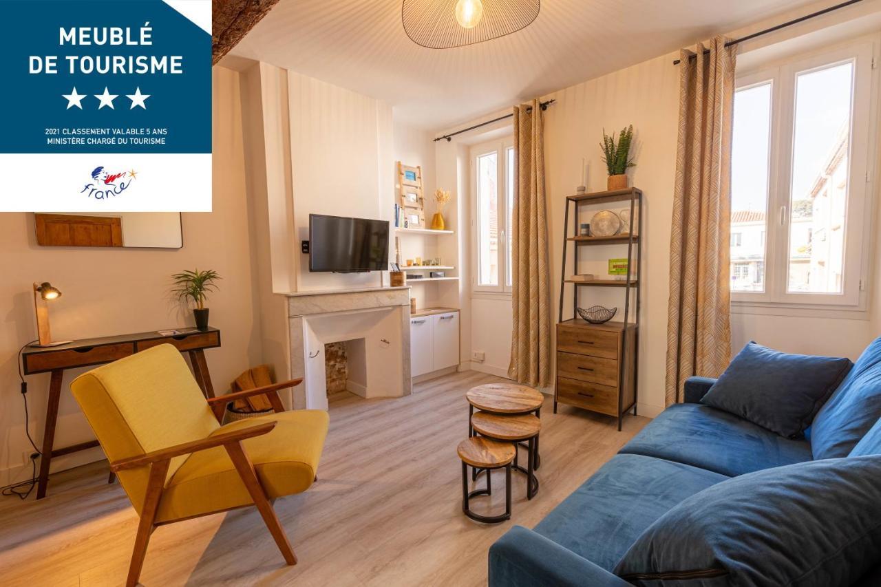 Escapade A Sanary, Au Coeur Du Village, 200M Du Port,Clim,Wifi,Parking المظهر الخارجي الصورة